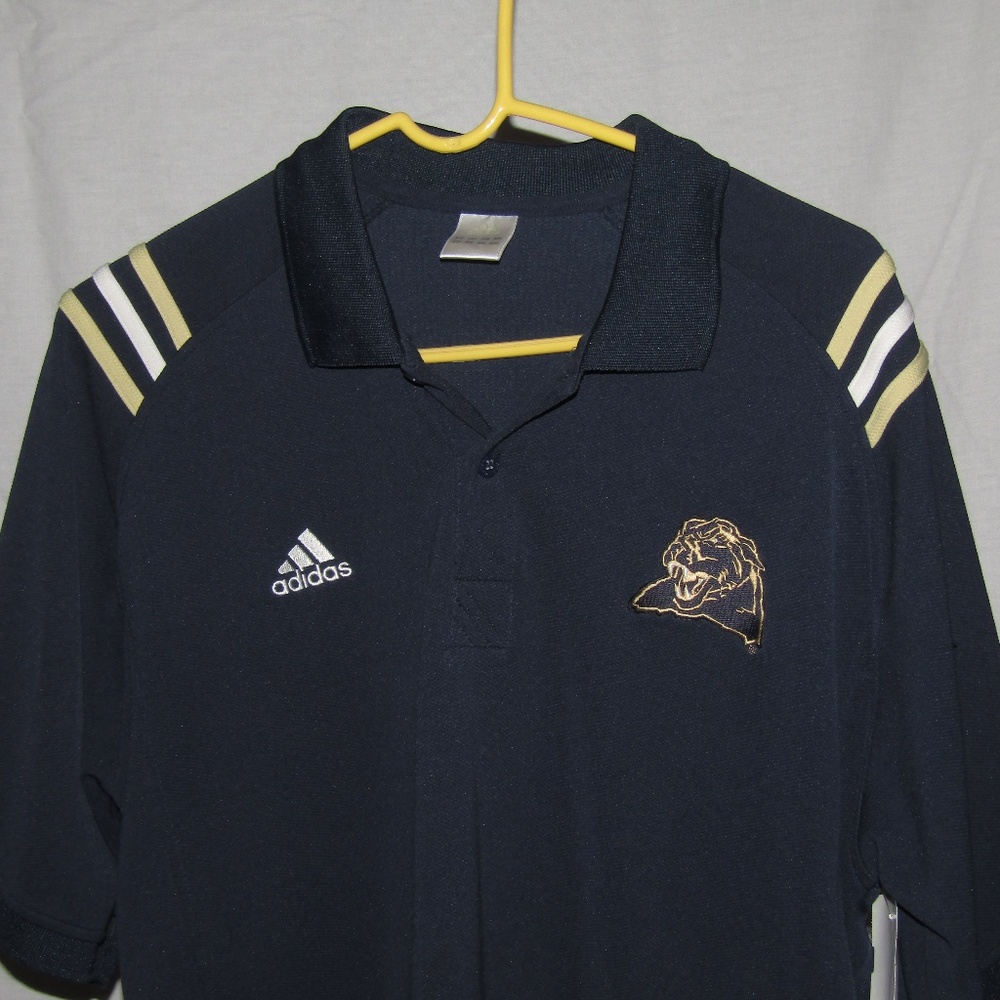 Adidas University of Pitttsburg Mens Polo  Shirt